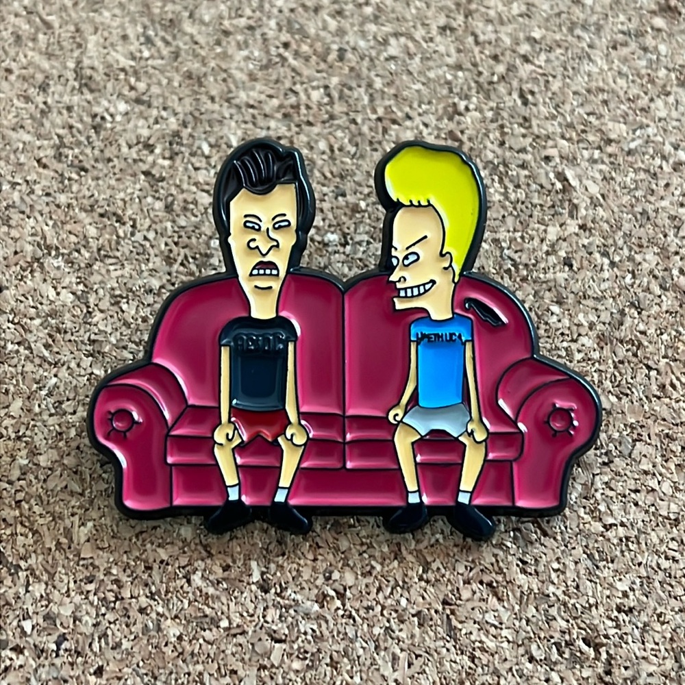 🔥3/$12 - Enamel Pin - Beavis And Butt-Head